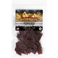 Glenwood Jerky Old Style Peppered 10oz Bag