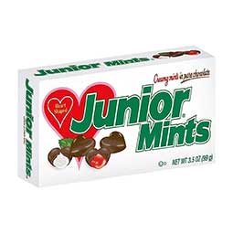 Junior Mints Valentines Hearts 3.5oz Box