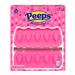 Just Born Easter Peeps Pink Chicks 4.5oz Box