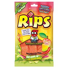 Rips Bites Mango Chili 4oz Bag