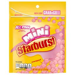 Starburst All Pink Minis 8oz Pouch