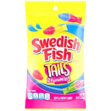 Swedish Fish Tails 8oz Bag