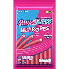 Sweetarts Ropes Cherry Punch 3oz Bag