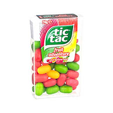 Tic Tac Fruit Adventure 12Ct