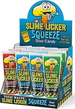 Toxic Waste Slime Licker Sour Squeeze Candy 12ct Box