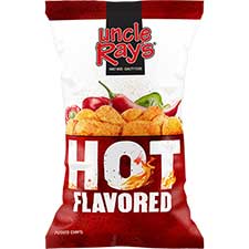 Uncle Rays Potato Chips Hot 8oz 9ct