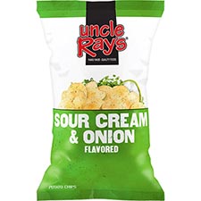 Uncle Rays Potato Chips Sour Cream and Onion 3oz 12ct