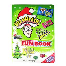 Warheads Sour Taffy Fun Book 3.38oz