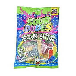 Worlds Sour Dude Sour Bites 4oz Bag