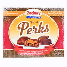 Zachary Milk Chocolate Pecan Perks 6oz Box