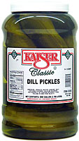 Kaiser Dill Pickles Gallon Jar