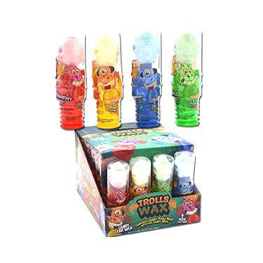 Raindrops Trolls Wax Candy 24ct Box