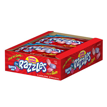 Razzles Berry Mix Candy 24ct Box