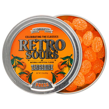 Retro Sours Tangerine 2.12oz Tin