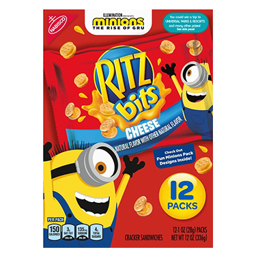 Ritz Bits Cheese Crackers 12ct Box