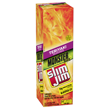 Slim Jim Monster Teriyaki 18ct Box