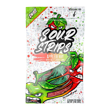 Sour Strips Appleberry 3.4oz Bag