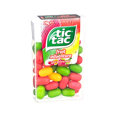 Tic Tac Fruit Adventure 12Ct