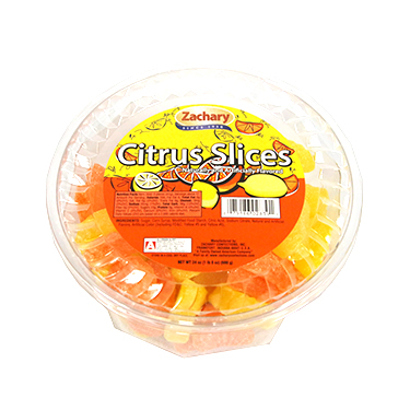 Zachary Citrus Slices 24oz Tub