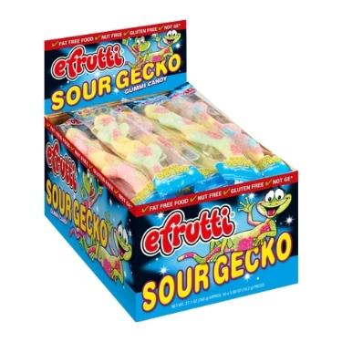 eFrutti Sour Gummi Geckos 40ct Box