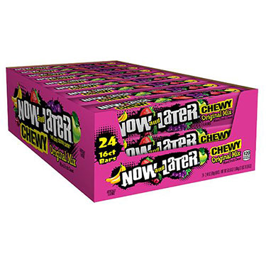 Now and Later Chewy Original Mix 2.44oz 24ct Box