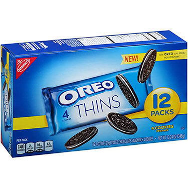 Oreo Thins 12ct, 1.02oz